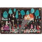 Early 20th Century American Pictorial Applique 