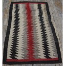 Early 20th Century American Navajo Eye Dazzler Rug