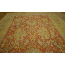 19th Century Turkish Oushak Carpet 