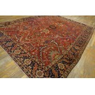 Late 19th Century N.W. Persian Serapi Carpet 
