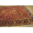 Late 19th Century N.W. Persian Serapi Carpet 