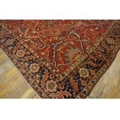 Late 19th Century N.W. Persian Serapi Carpet 