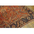 Late 19th Century N.W. Persian Serapi Carpet 