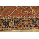 Late 19th Century N.W. Persian Serapi Carpet 