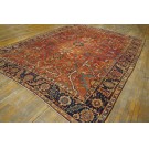 Late 19th Century N.W. Persian Serapi Carpet 