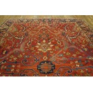 Late 19th Century N.W. Persian Serapi Carpet 