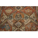 19th Century Caucasian Dragon Sumak Carpet 
