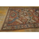 19th Century Caucasian Dragon Sumak Carpet 