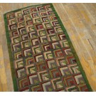 Early 20th Century American Hooked Rug 