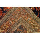 Mid 19th Century W. Persian Bijar Carpet with Mostofi Design