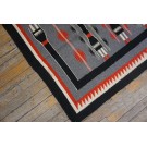 Mid 20th Century American Navajo Yei Rug