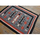 Mid 20th Century American Navajo Yei Rug