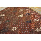 Mid 19th Century Central Asian Ersari - Beshir Main Carpet