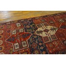 19th Century N.E. Persian Kurdish Quchan Carpet 