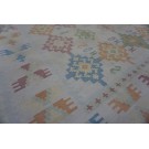 Early 20th Century Indian Cotton Dhurrie Carpet