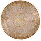 Early 20th Century French Round Savonnerie Carpet 