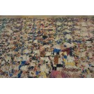 Mid 20th Century Moroccan Boucherouitte Carpet