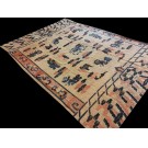Mid 19th Century W. Chinese Ningxia Carpet 