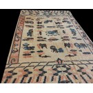 Mid 19th Century W. Chinese Ningxia Carpet 