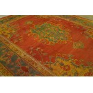 Late 19th Century Turkish Oushak Carpet