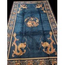 Early 20th Century Chinese Peking Dragon Carpet 