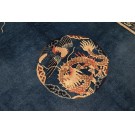 Early 20th Century Chinese Peking Dragon Carpet 