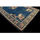 Early 20th Century Chinese Peking Dragon Carpet 