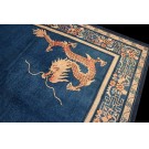 Early 20th Century Chinese Peking Dragon Carpet 