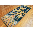 Early 19th Century Chinese Ningxia Pillar Carpet