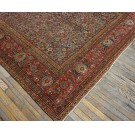 Mid 19th Century NW Persian Galley Carpet