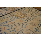 Early 19th Century Silk Chinese Dragon & Clouds Embroidery