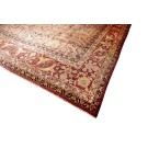 19th Century S.W. Persian Kirman Laver Carpet 