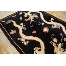 Vintage 1980s Chinese Dragon Rug