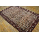 19th Century W. Persian Senneh Carpet on Silk Warp Foundation