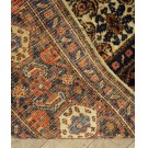 19th Century W. Persian Senneh Carpet on Silk Warp Foundation