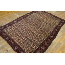 19th Century W. Persian Senneh Carpet on Silk Warp Foundation