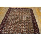 19th Century W. Persian Senneh Carpet on Silk Warp Foundation