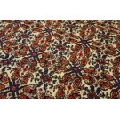 19th Century W. Persian Senneh Carpet on Silk Warp Foundation