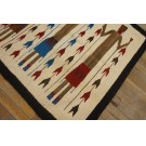 1930s American Navajo Yei Carpet 