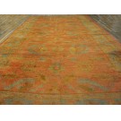 19th Century Turkish Oushak Carpet