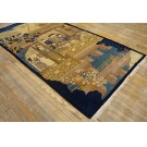 1920s Pictorial Chinese Peking Carpet 