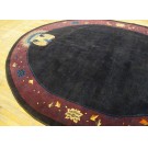 1920s Oval Chinese Art Deco Carpet