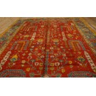 Late 19th Century Turkish Oushak Carpet 