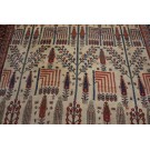 19th Century W. Persian Bijar Carpet with Bid Majnoon Design