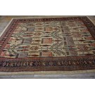 19th Century W. Persian Bijar Carpet with Bid Majnoon Design