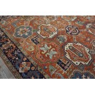 19th Century Antique N.W. Persian Heriz Carpet