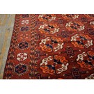 Mid 19th Century Central Asian Tekke Turkmen Carpet