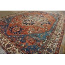 19th Century N.W. Persian Serapi Carpet 