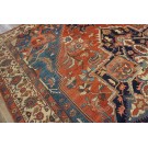 19th Century N.W. Persian Serapi Carpet 