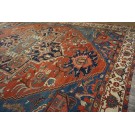 19th Century N.W. Persian Serapi Carpet 